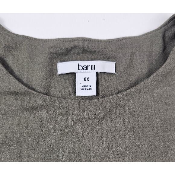 NWT olive green 0X bodysuit XL stretch jersey snap tank comfort career summer - Picture 5 of 8